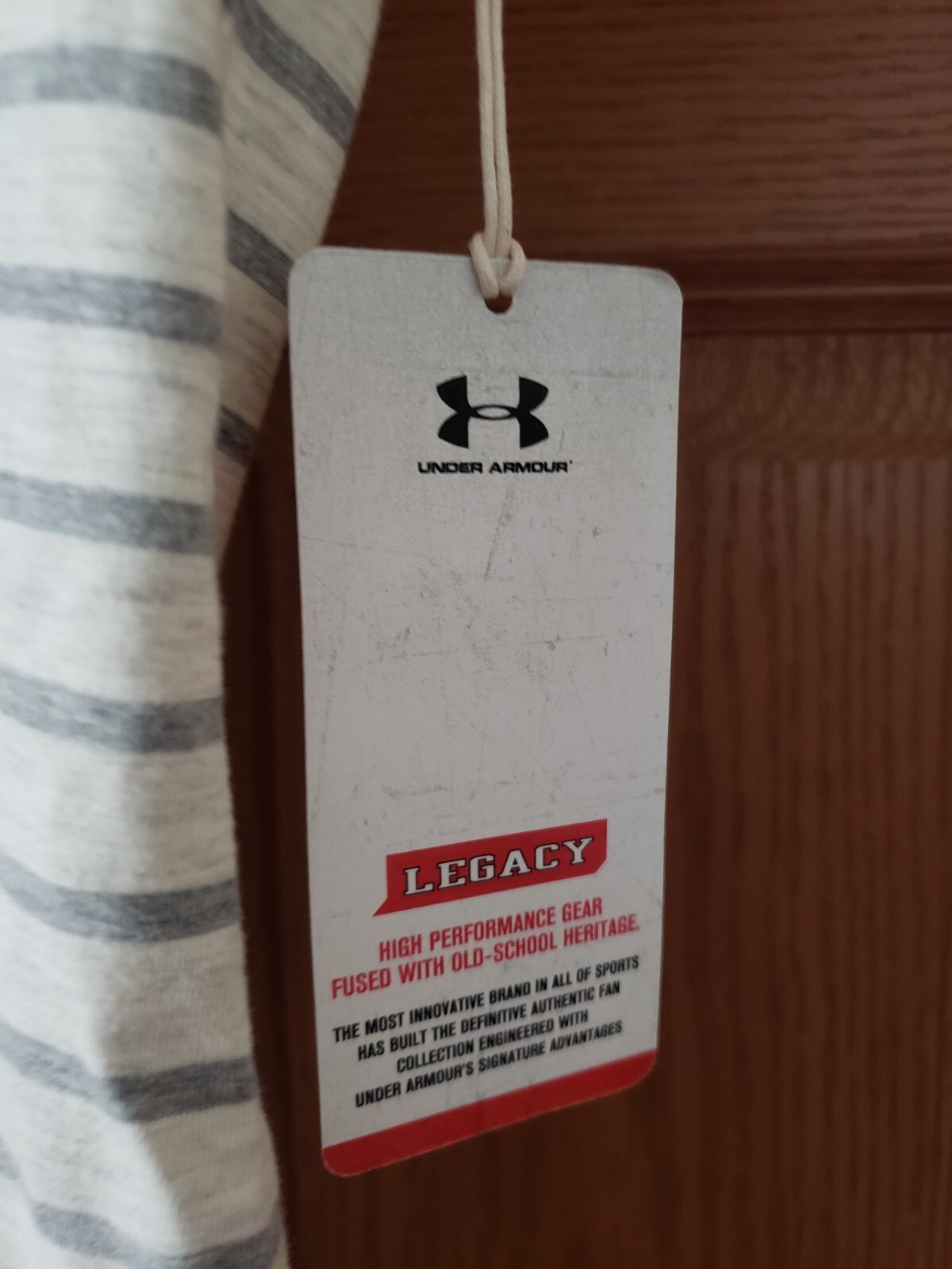 NWT UNDER ARMOUR LEGACY MENS SMALL SEMI-FITTED..SHIRT NEW WITH TAGS LOOK.. gallery