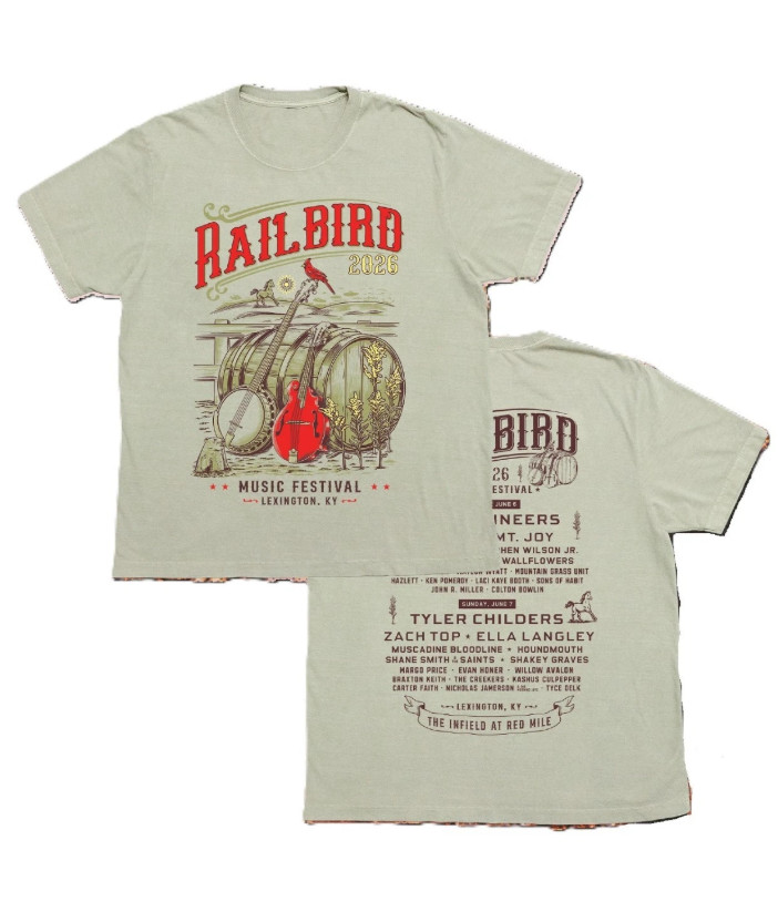 Railbird Music Festival 2026 Full Lineup Two Sided T-Shirt gallery