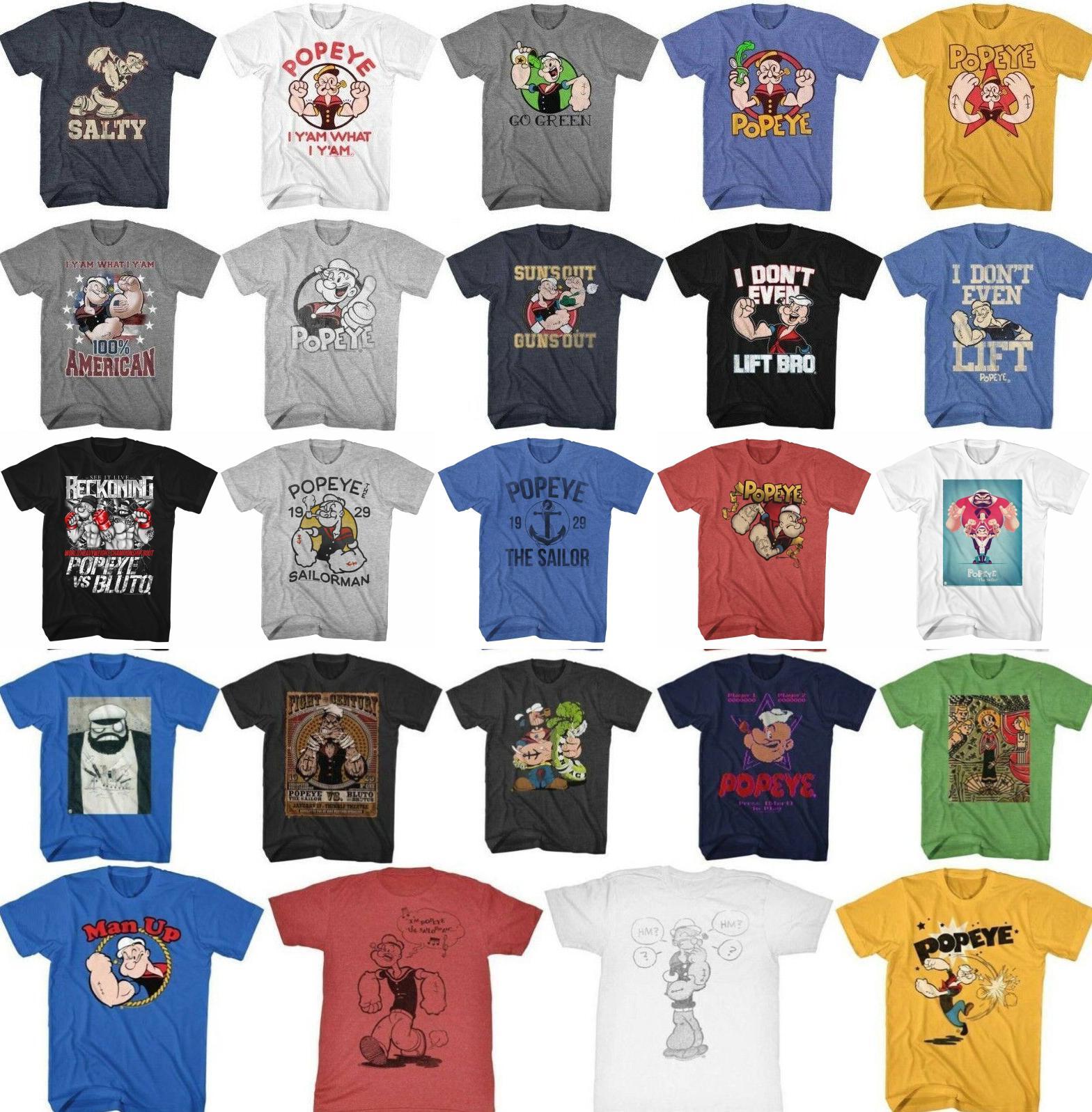 Pre-Sell Popeye Cartoon Licensed T-Shirt gallery