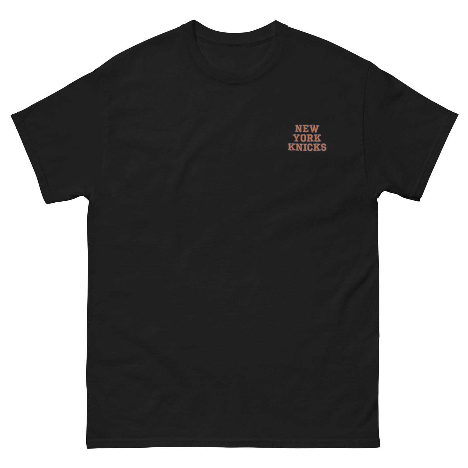 New York Knicks Orange and Blue NYK Inspired Unisex classic tee GO NY GO NY GO