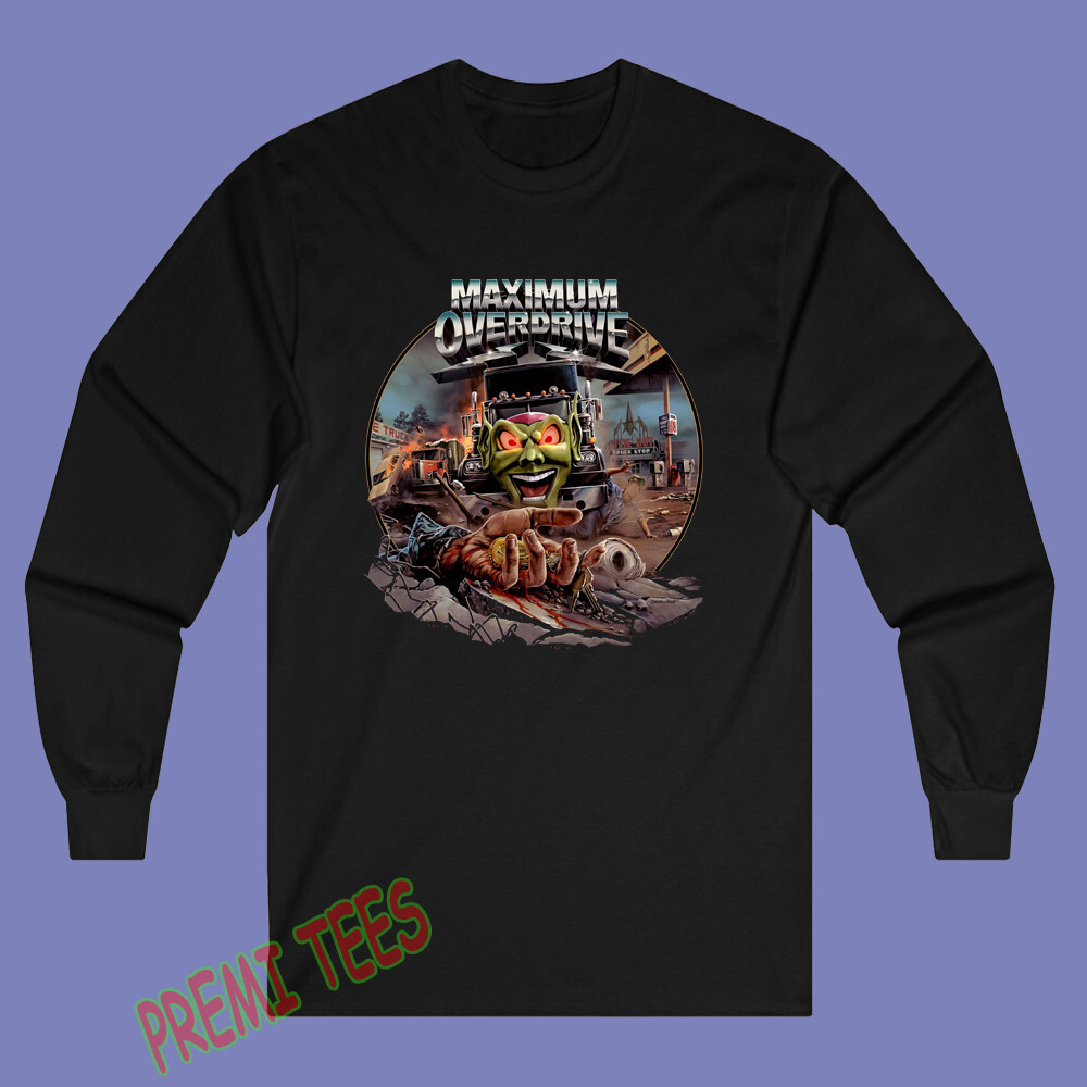 Maximum Overdrive Movie Men’s Black Size S-3XL