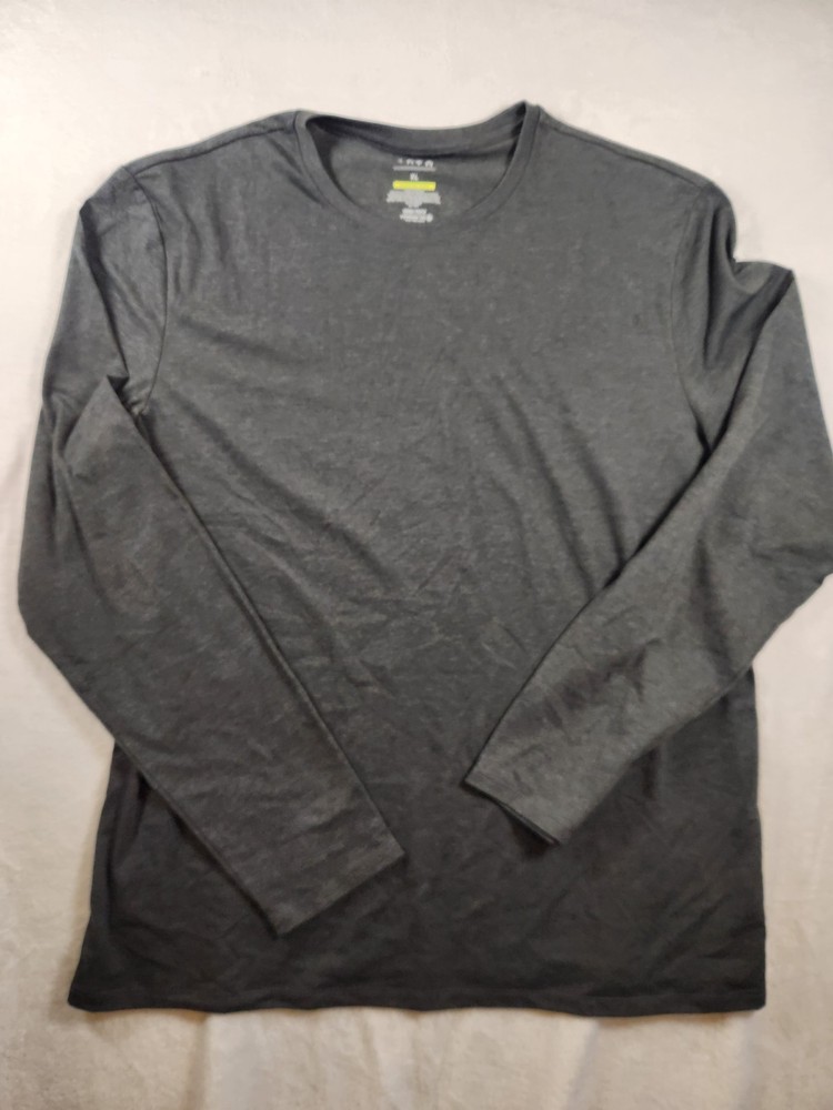 APT 9 Men’s XL Gray Premier Flex Stretch Long Sleeve Soft Touch Tee