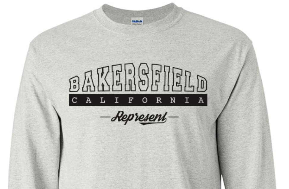 Bakersfield California State T-Shirt Long Sleeve Graphic Tees Unisex Apparel gallery