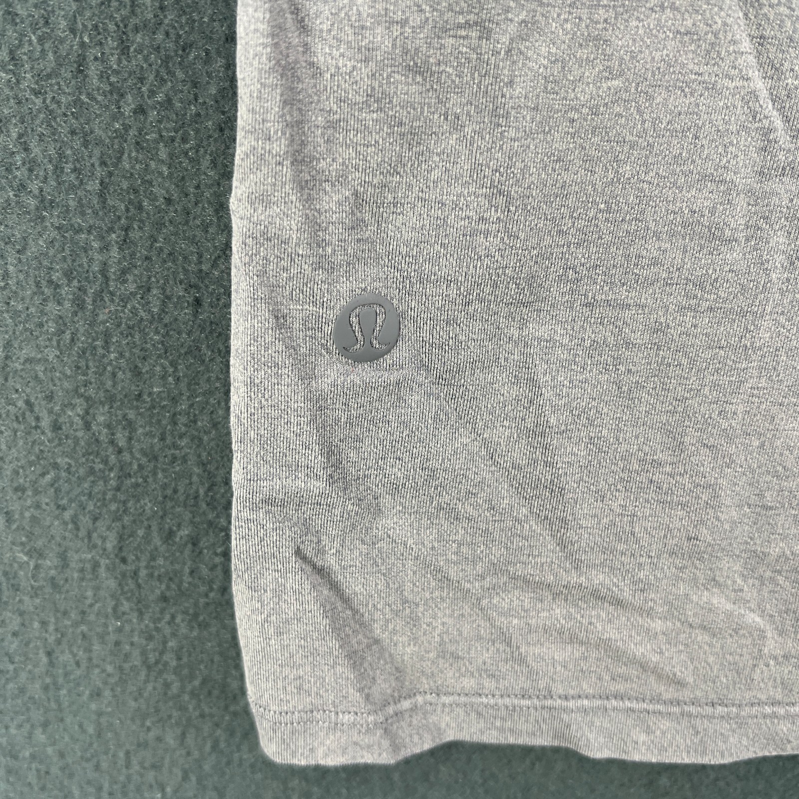 Lululemon Shirt Mens XL Dark Gray Fundamental Performance Crewneck Soft No Tag gallery