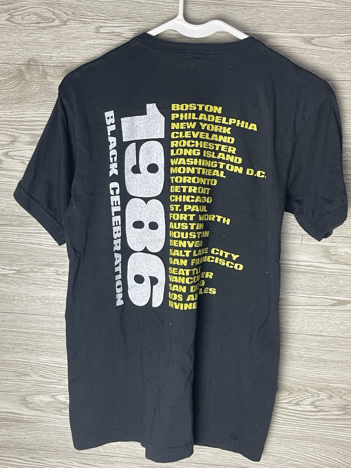 Vtg Depeche Mode 1986 Tour Men’s Tee Size M? gallery