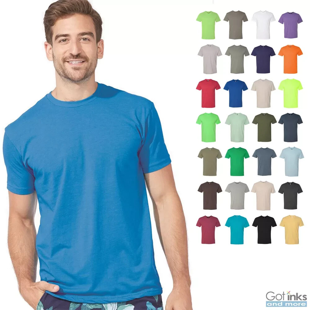Huge Lot of 285 Next Level N6210 Unisex Short Sleeve Premium CVC T-Shirts
