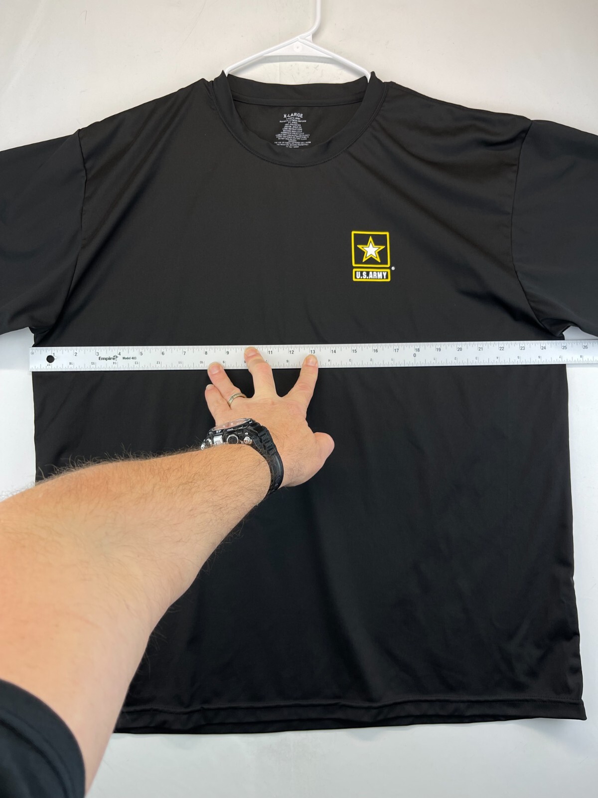 U.S Army T-Shirt Mens XL Black - GoArmy.Com - Ft. Knox Fitness Uniform (1042) gallery