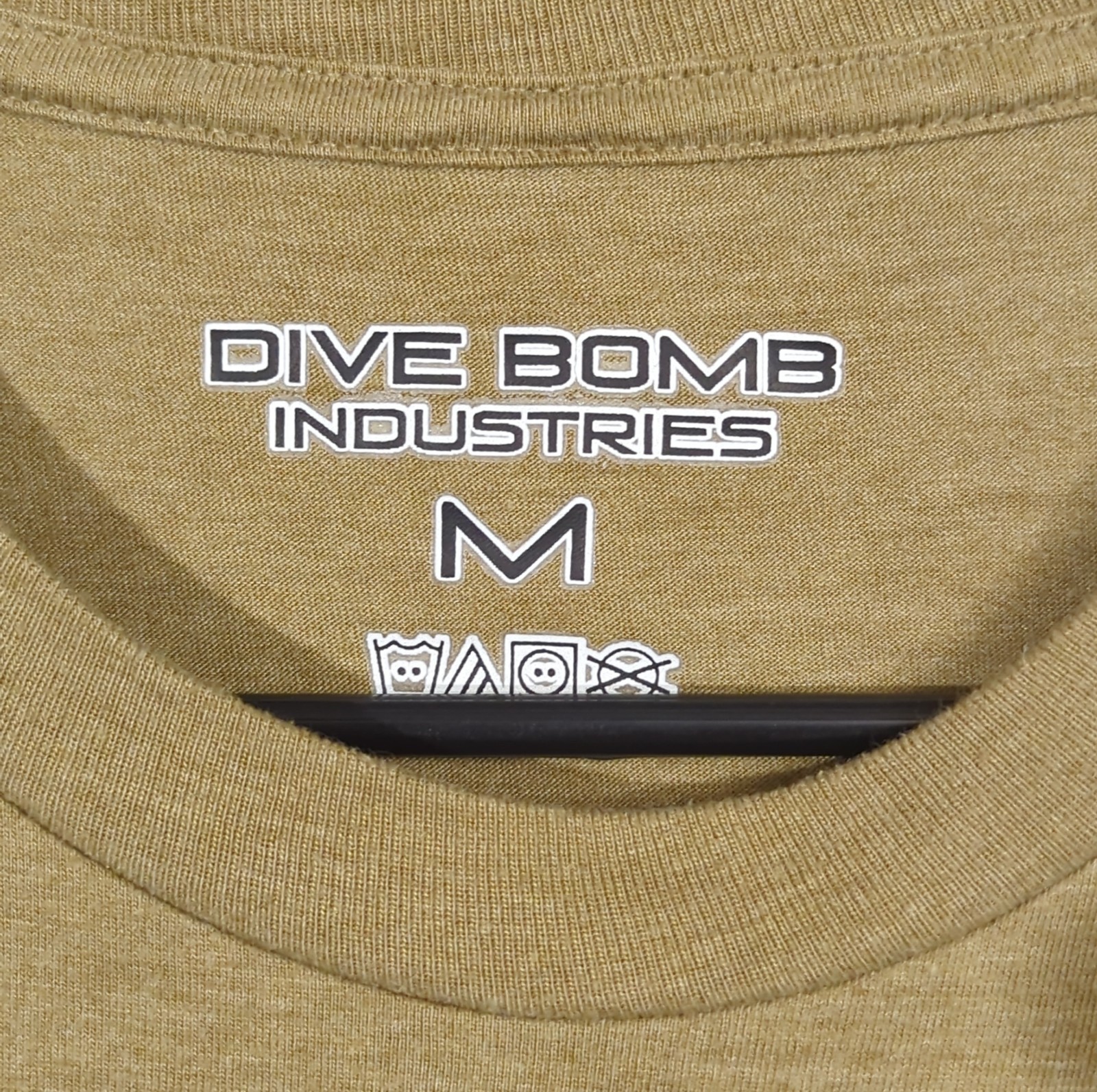 Dive Bomb Industries T-Shirt Men's M Greenish Brown Mallards Print gallery