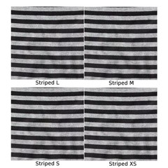 Men Stripe Turtleneck Short Sleeve Slim Pullover Tee 95% Polyester 5% Spandex