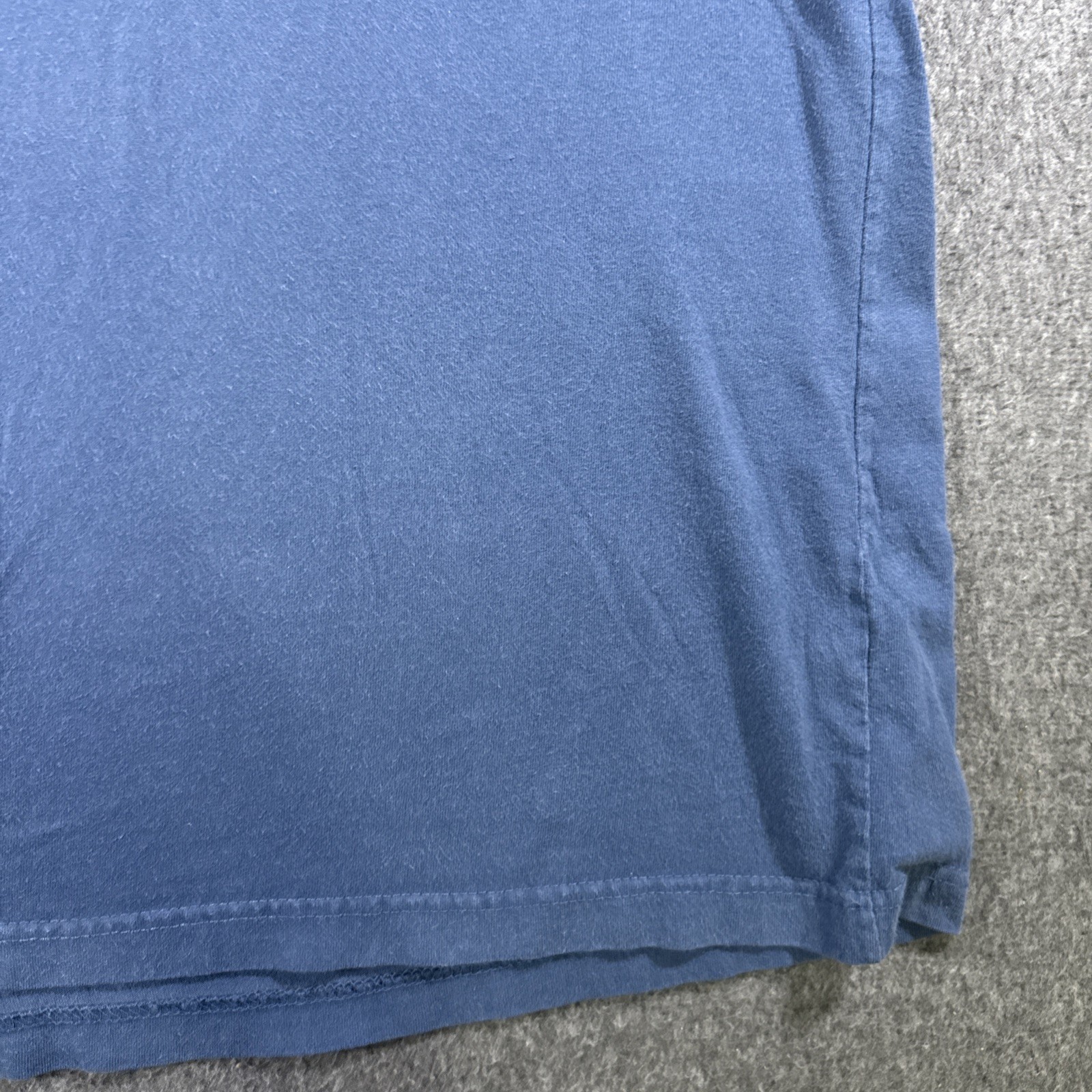 Genuine Dickies T-shirt Men 3XL Blue Solid 100% Cotton Work Utility Pocket gallery