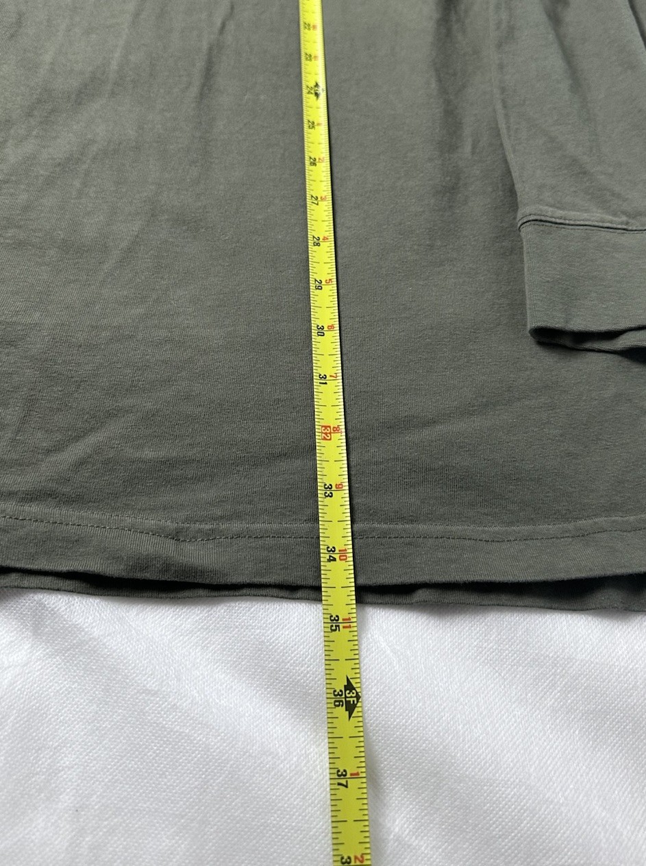 REDHEAD Long Sleeve Henley Shirt Men's 3XLT Olive Green gallery