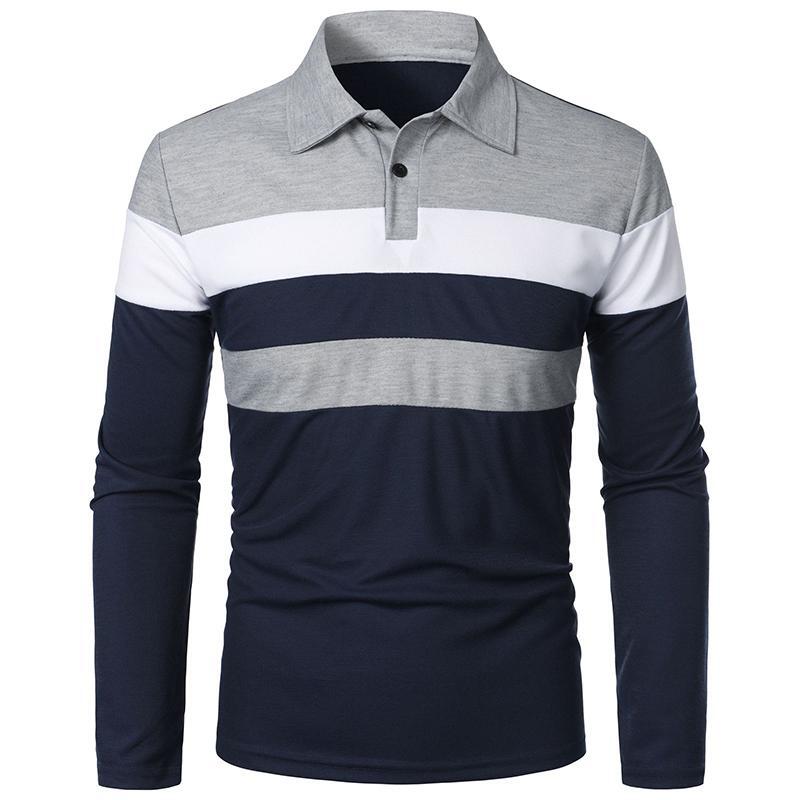 Camisa De Manga Larga Moda Casual Primavera Otoño Camiseta Estampado Para Hombre gallery