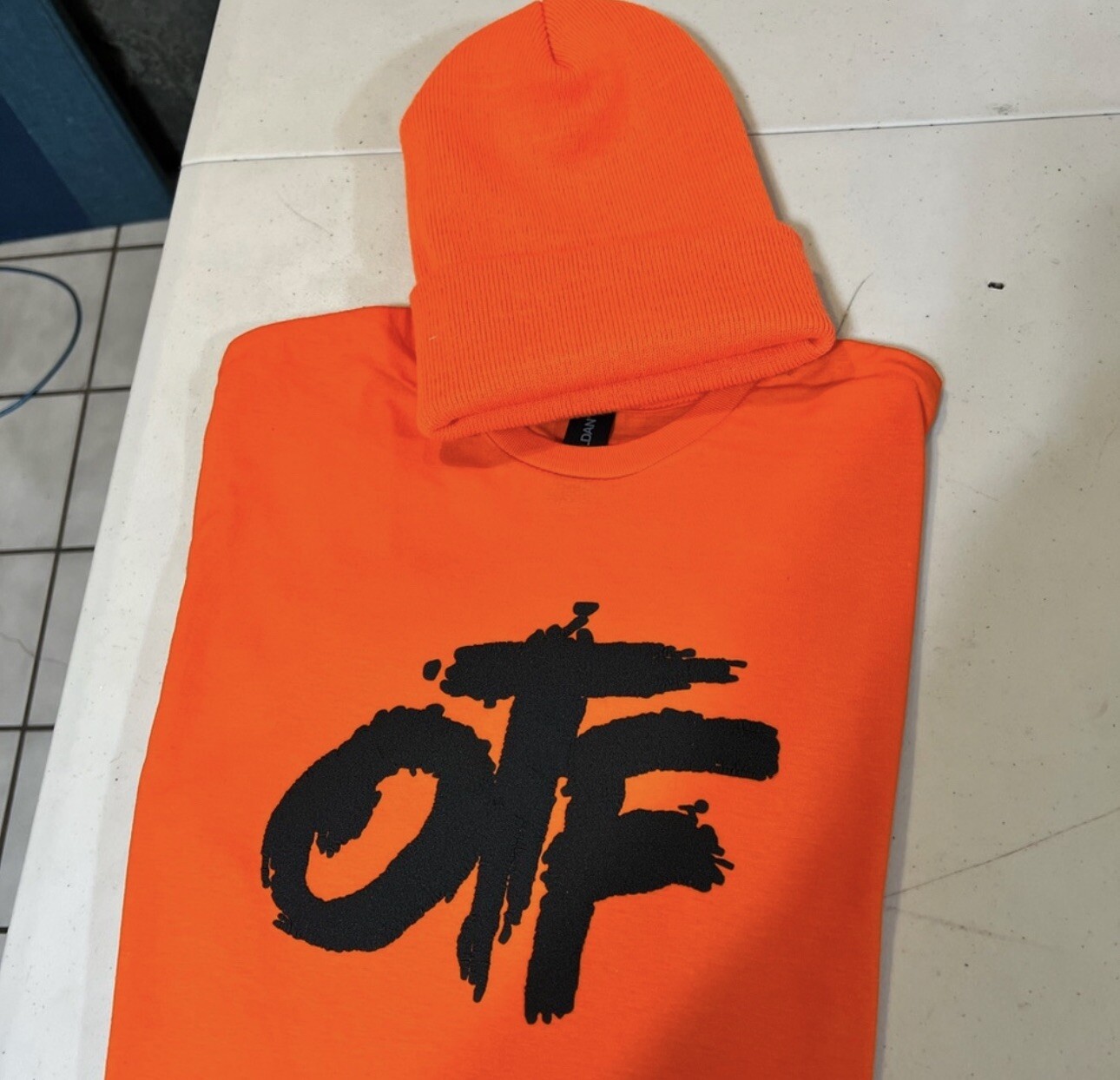 Otf Shirt ( 3D Puff ) Socks And Mask gallery