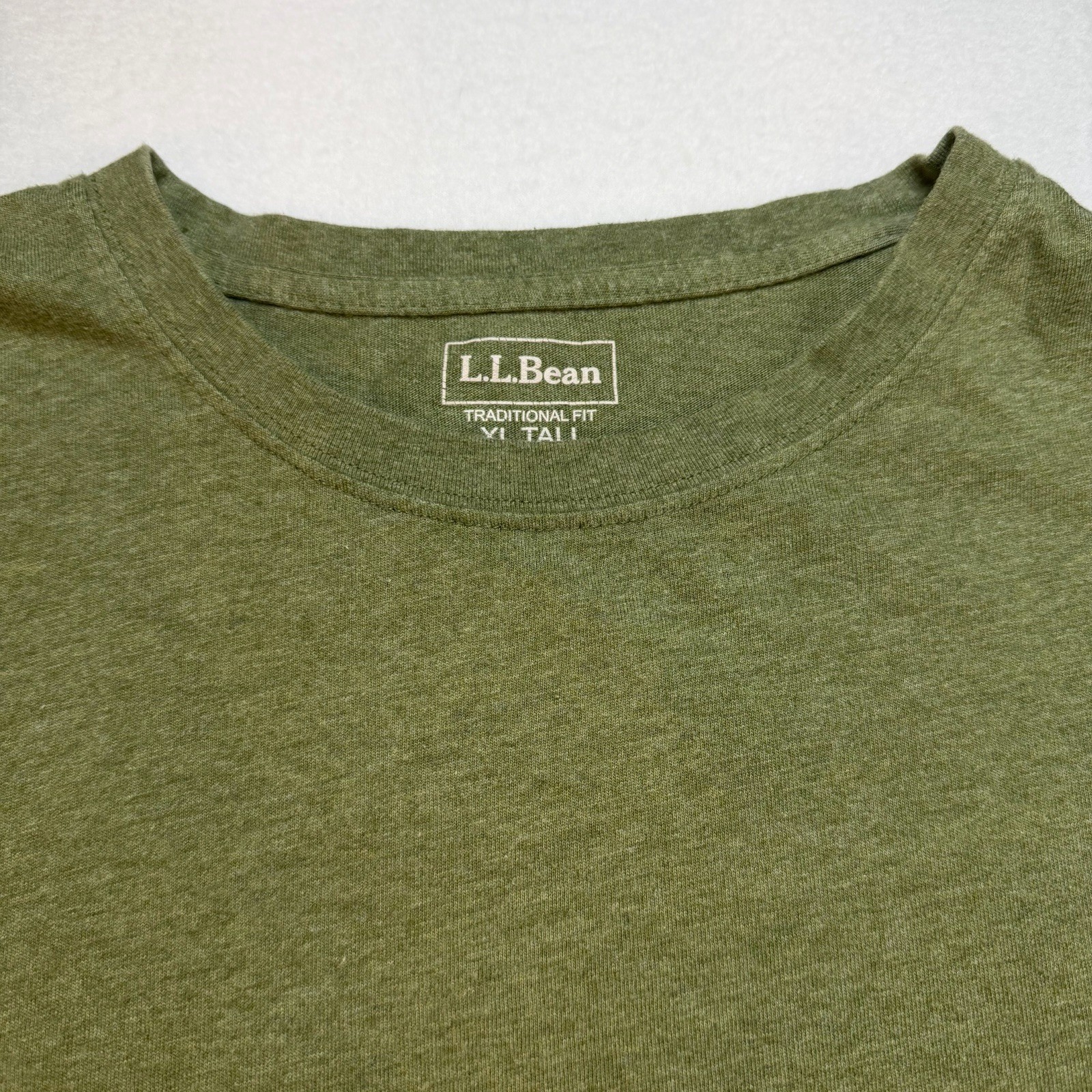 L.L. Bean Mens Traditional Fit Long Sleeve XLarge Tall Workwear Outdoor Fishing gallery