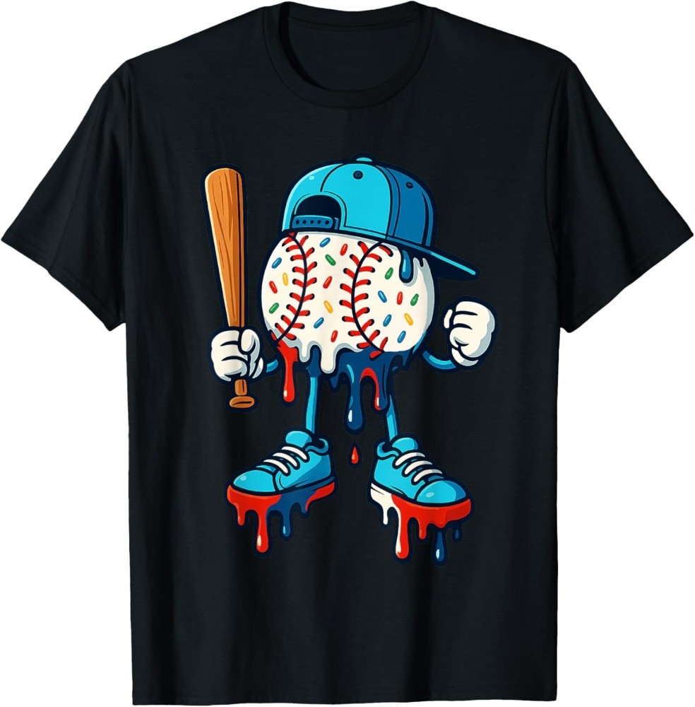 Cute Baseball Lifestyle 101 Apparel Baseball Drip Unisex T-Shirt gallery
