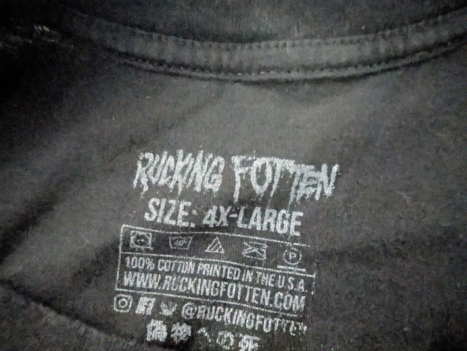 Hackers Zero Cool Rucking Fotten T-Shirt 4XL gallery