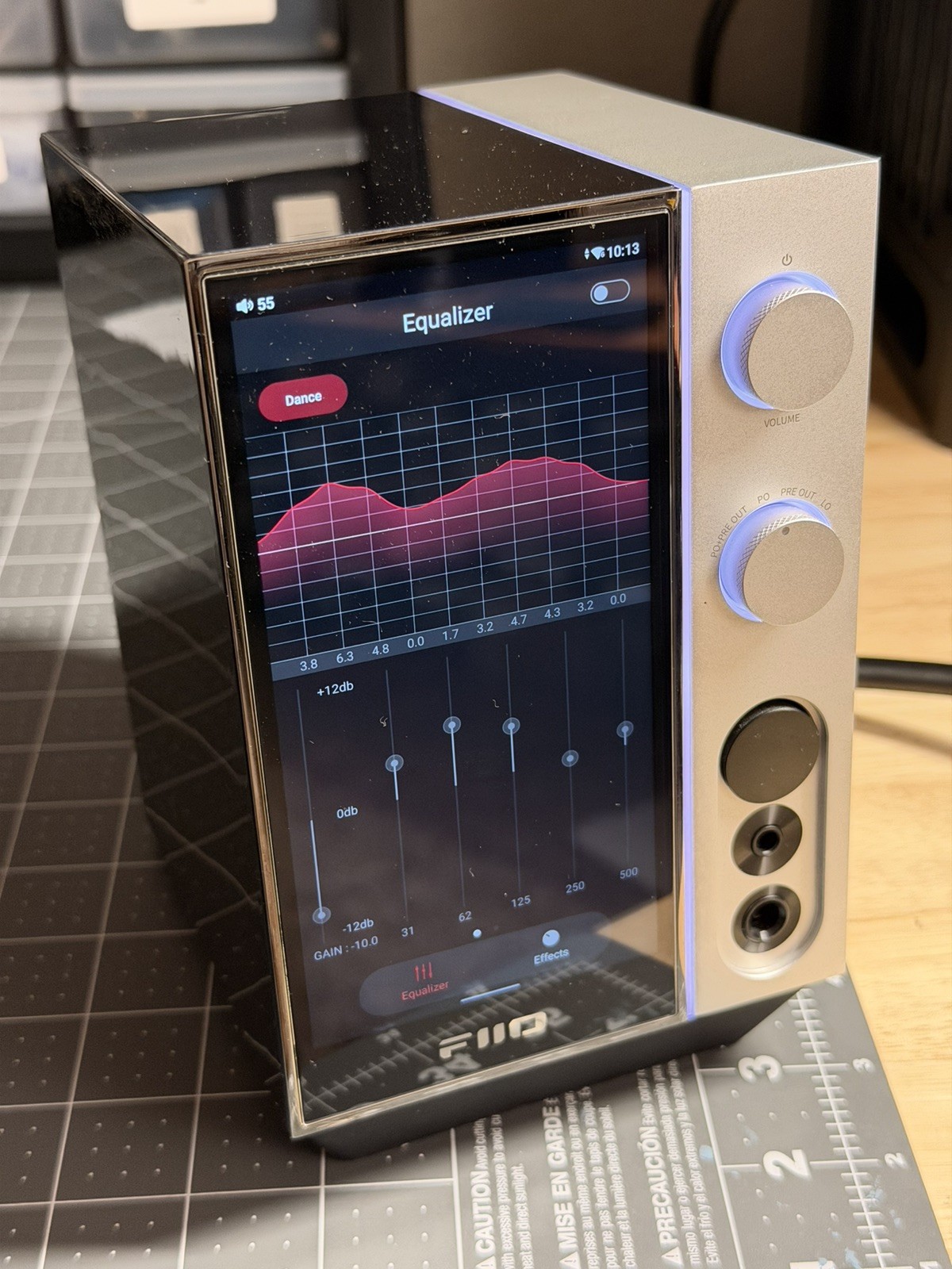 FiiO R9 All-in-one Desktop Streamer, DAC, & Headphone Amplifier with RM3 Remote
