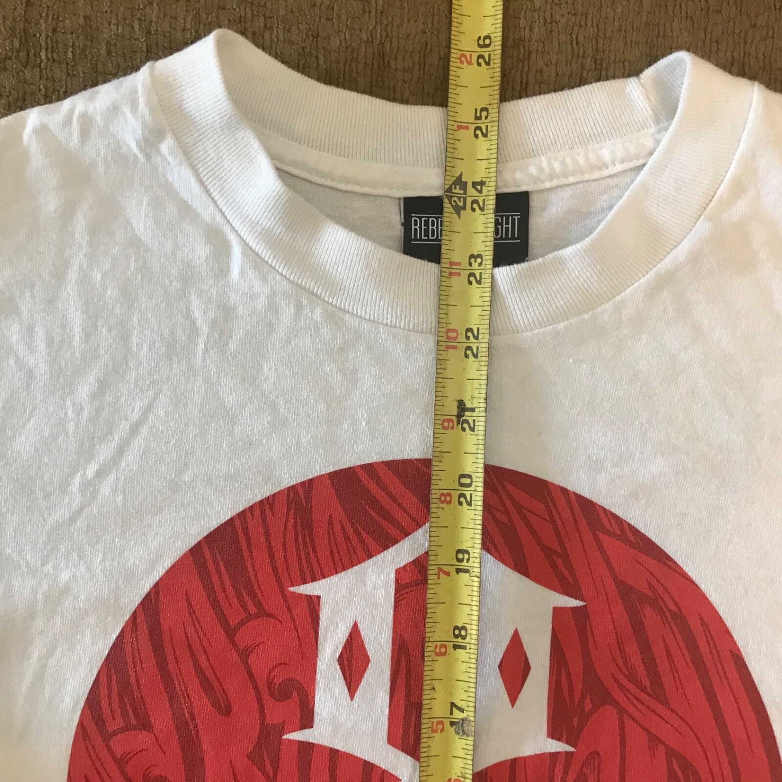 Rebel 8 T Shirt Size Small Logo Streetwear Eight Y2K Punk FREE SHIPPING gallery