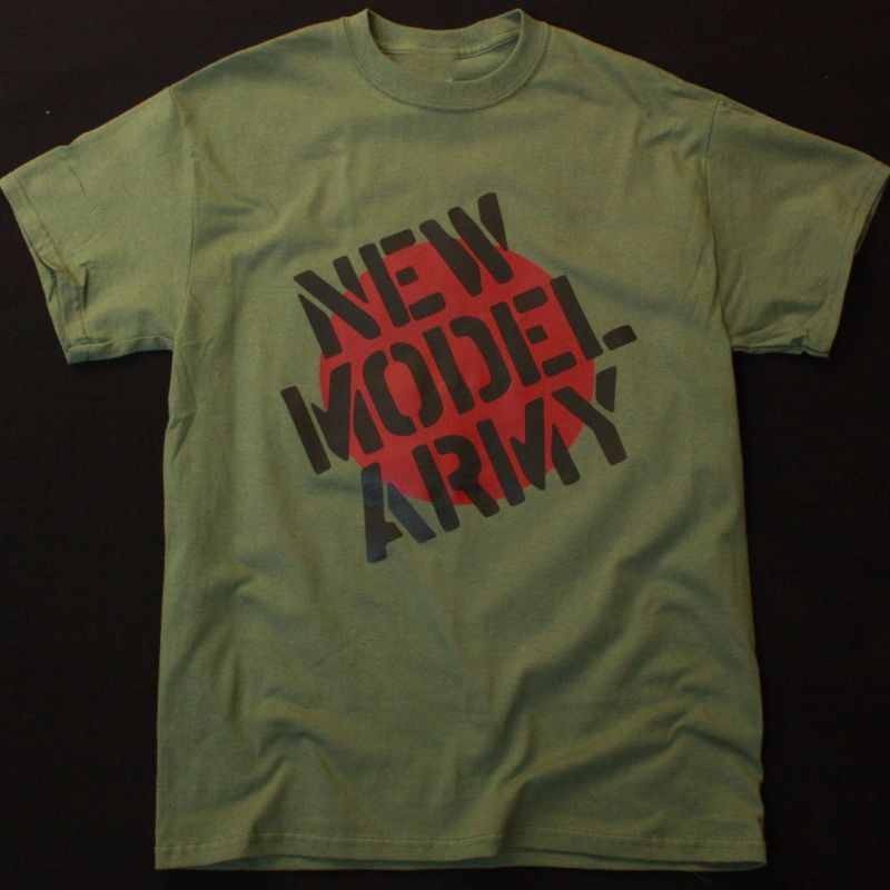 NEW MODEL ARMY LOGO Band T Shirt Green Full Size Gift Fans OM870 gallery