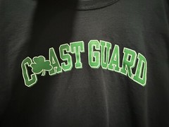 U.S. Coast Guard USCG Four Leaf Clover Black Long Sleeve T-Shirt – Size XL – NWT