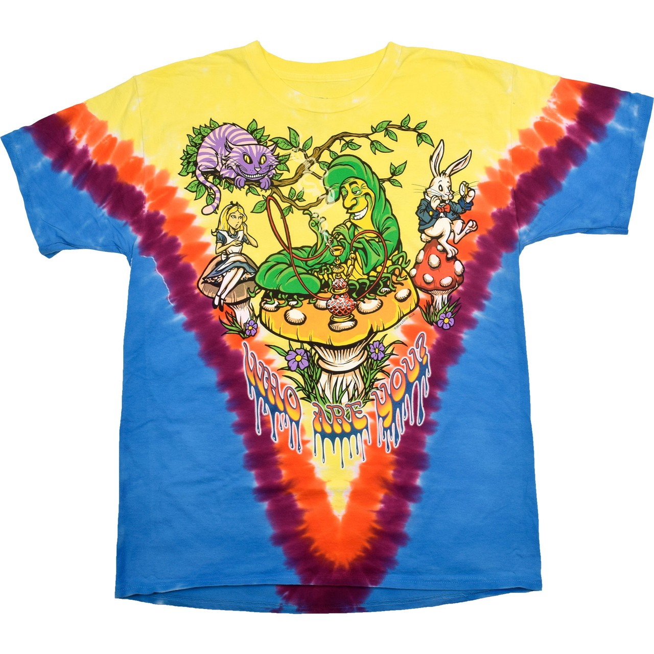 All Mad Here Clearance Tie-Dye T-Shirt Liquid Blue gallery