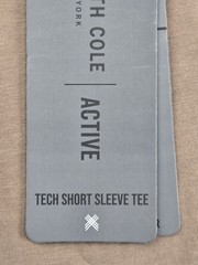 Kenneth Cole Men’s Active Tech Shirt S/S Stretch Breathable Soft Cotton UPF 50+