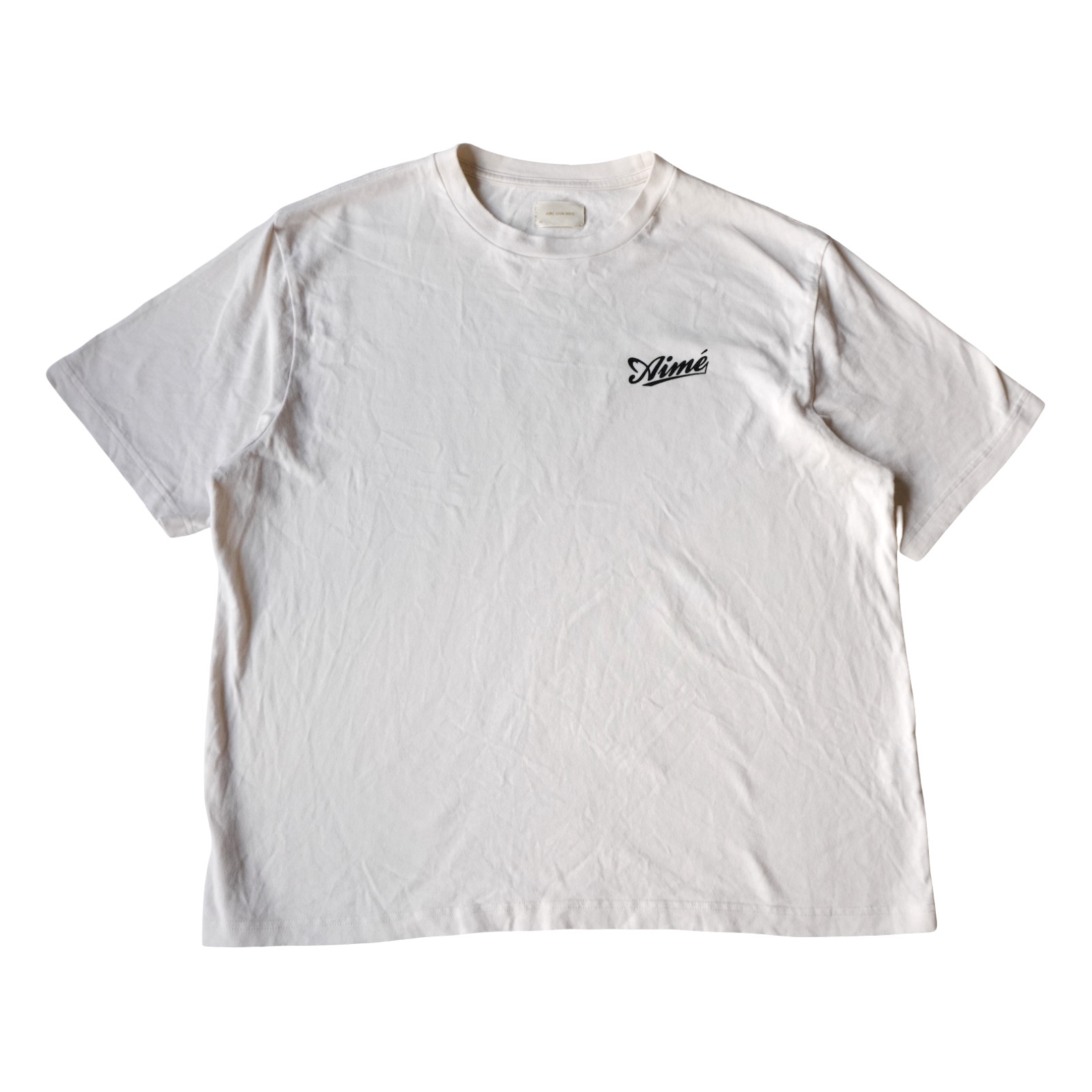 Aime Leon Dore Shirt Mens XL SS24 Cycling Graphic ALD Tee Cream Script Logo gallery