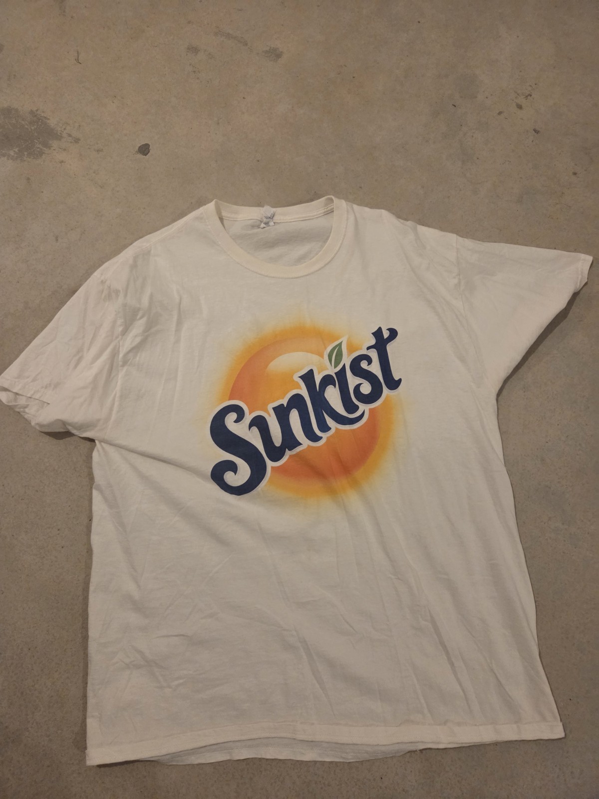 Sunkist White T Shirt Men’s Xl Y2k