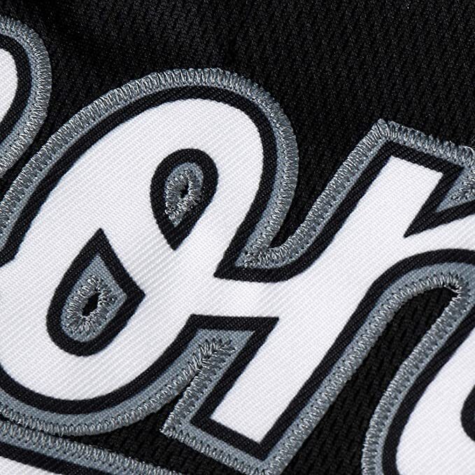 Tocament Birmingham Barons Michael Jordan 45 Baseball Jersey Black Size LARGE gallery