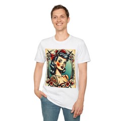 Unique Pin up Graphic Tee