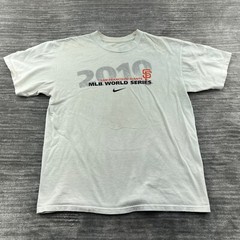 Nike San Francisco Giants Shirt Size L Mens World Series Champions 2010 MLB SF
