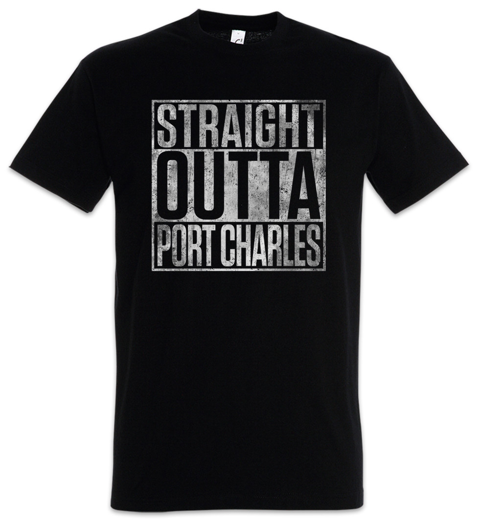Straight Outta Port Charles T-Shirt General Fun GH Hospital Alliances Dr. Steve gallery