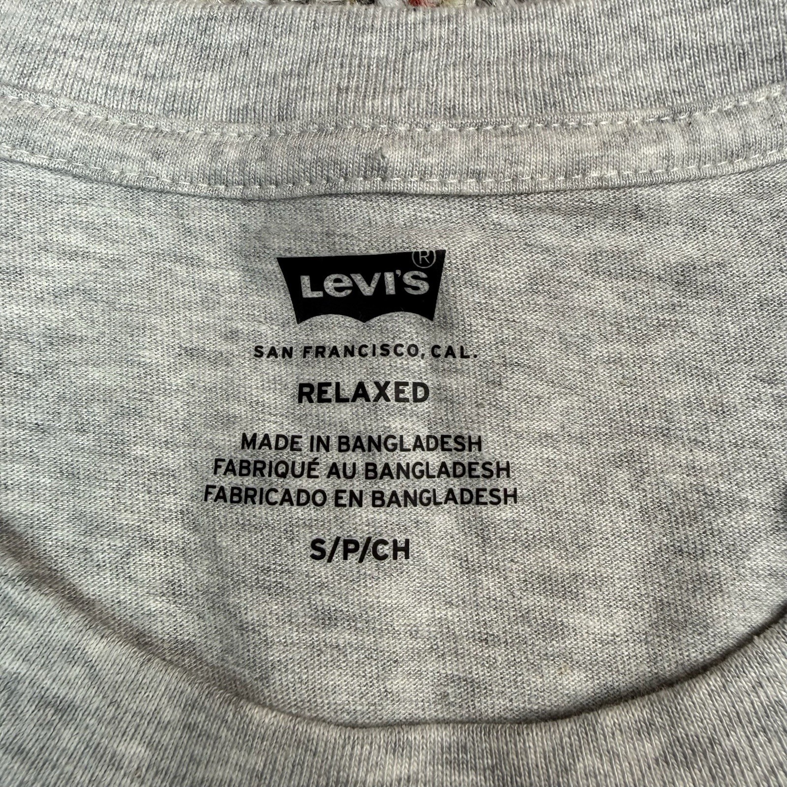Levis Shirt Mens Small Relaxed Great Highway Speed Trials Short Sleeve Gray NWT gallery