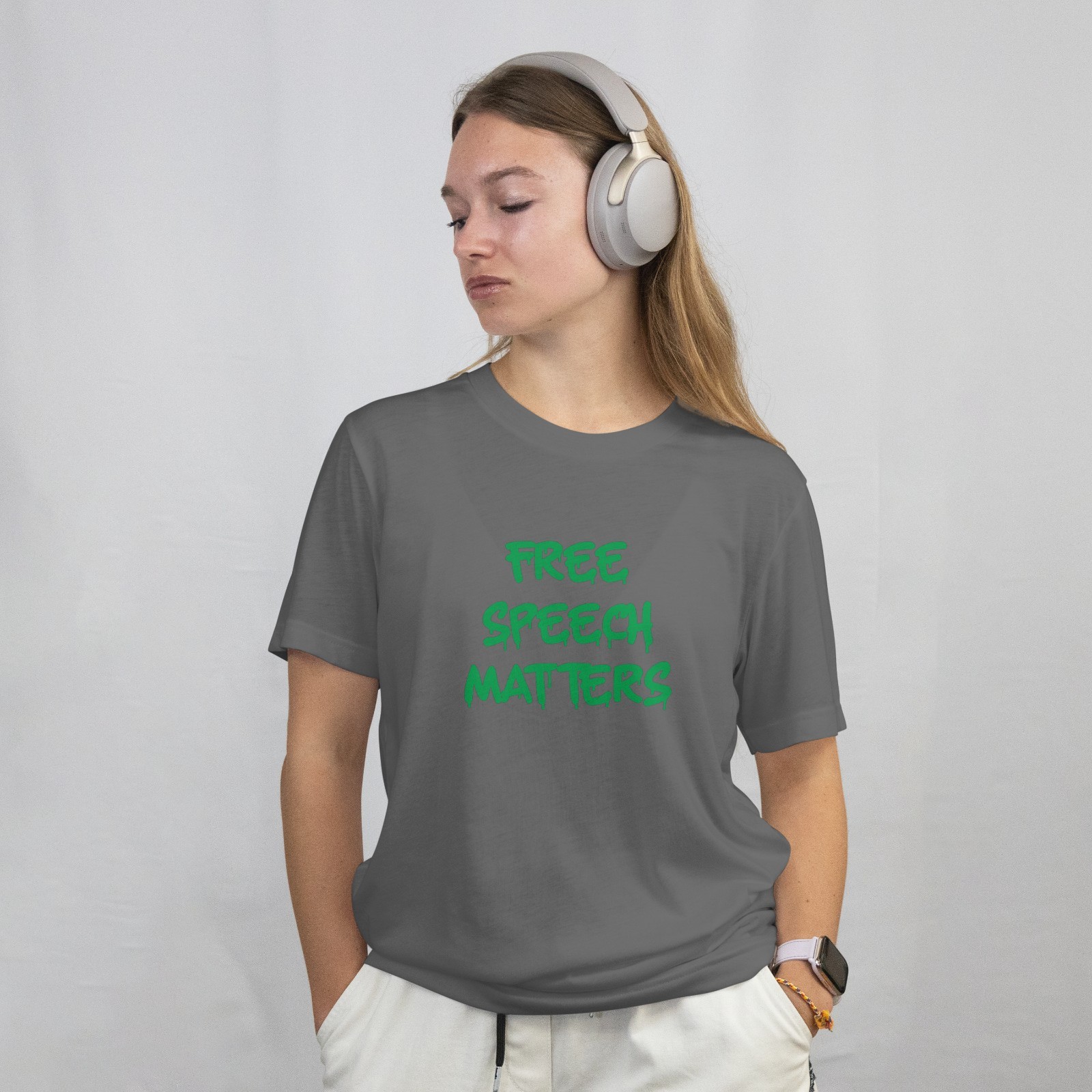 FREE SPEECH MATTERS 235 Political Censorship Top Human Rights Tee 235 gallery