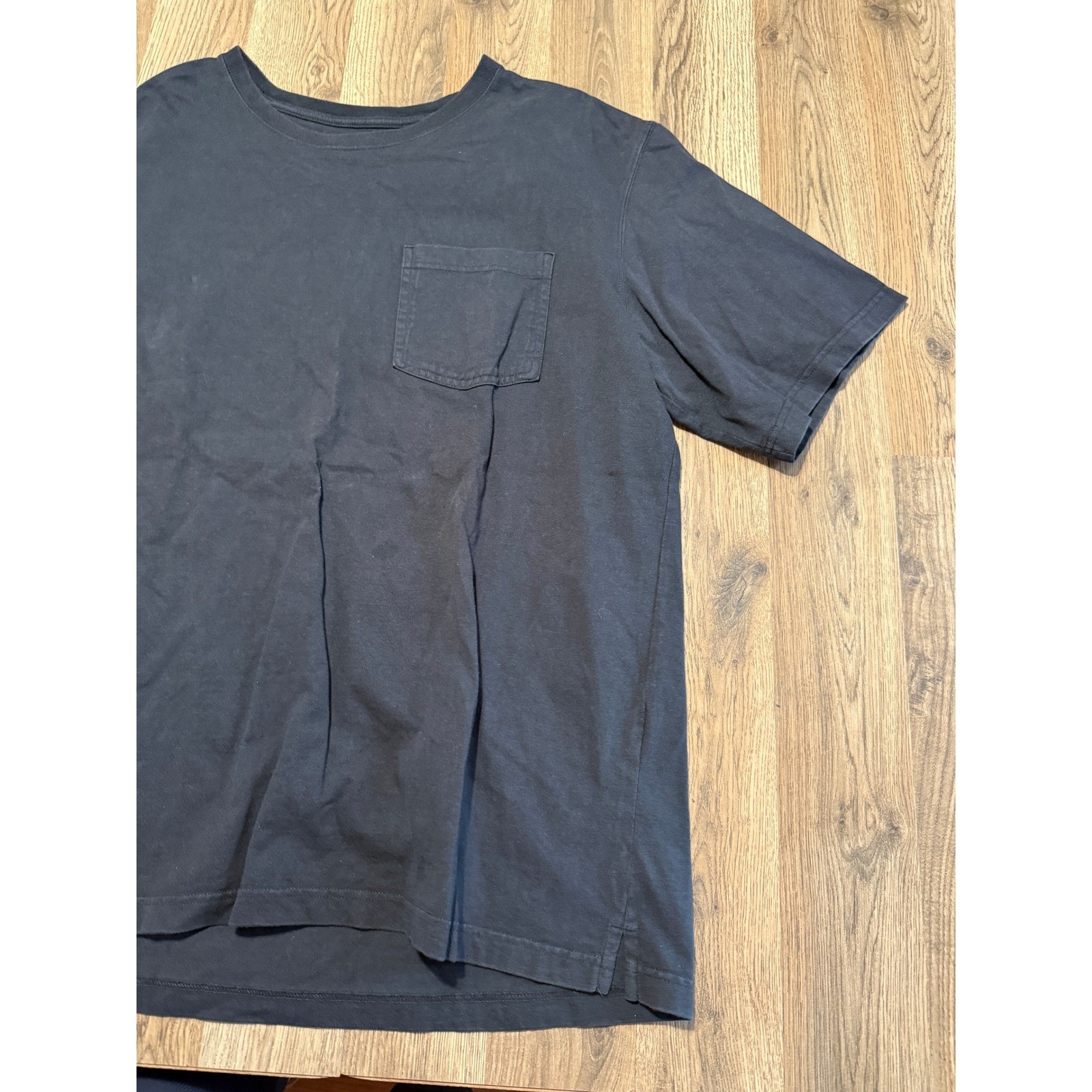 Duluth Trading Co Pocket T-Shirt Mens XL Black Adult Longtail Relaxed Fit gallery