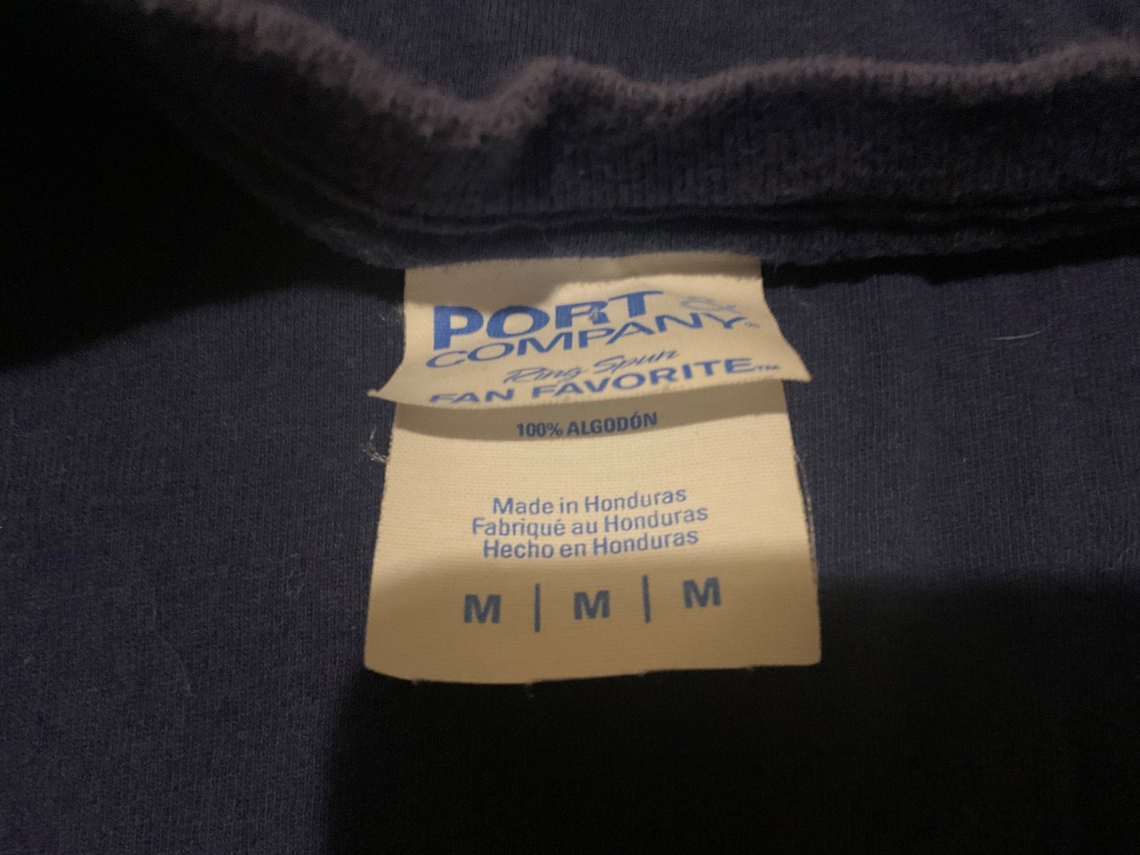 ZEPHYR COMPETITION TEAM GRAPHIC T-SHIRT ( MENS M ) DARK BLUE PREOWNED gallery