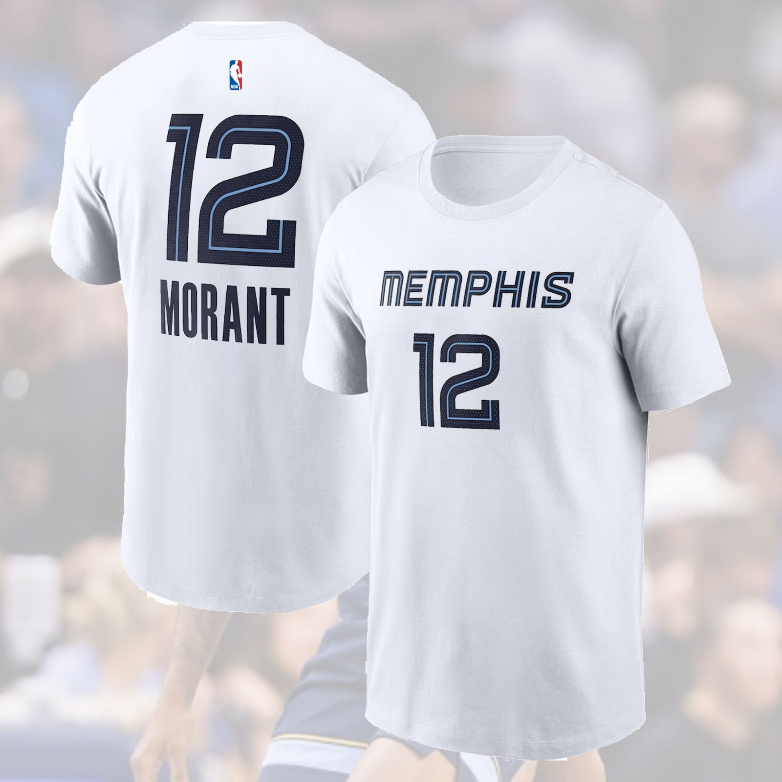 HOT HOT! Ja Morant #12 Memphis Grizzlies 2025 Name & Number Gift For Fans