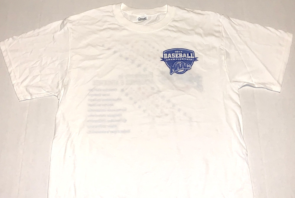 MAAC 2014 Baseball Canisius Iona Marist College T-Shirt New! LARGE