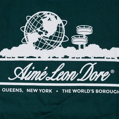 AIME LEON DORE Botanical Green Unisphere Tee SIZE L $85