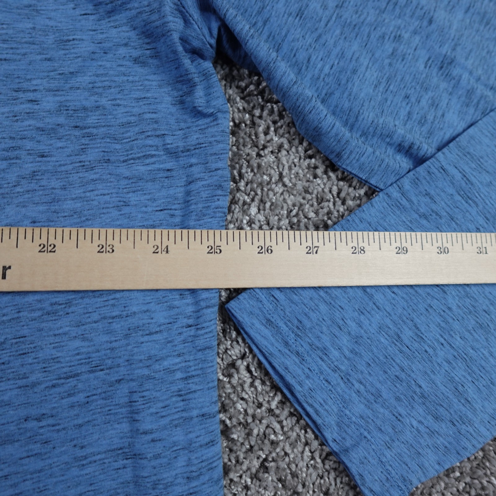 Butter Cloth Henley Shirt Mens 3XL Blue Icy Cotton Mint Fabric Performance gallery