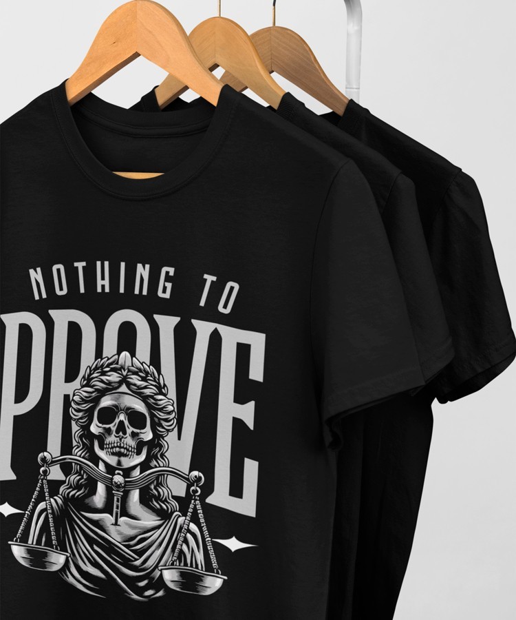 Proof Sneaker Shirt Black to Match Jordan 6 Cap and Gown IR2266-010 gallery