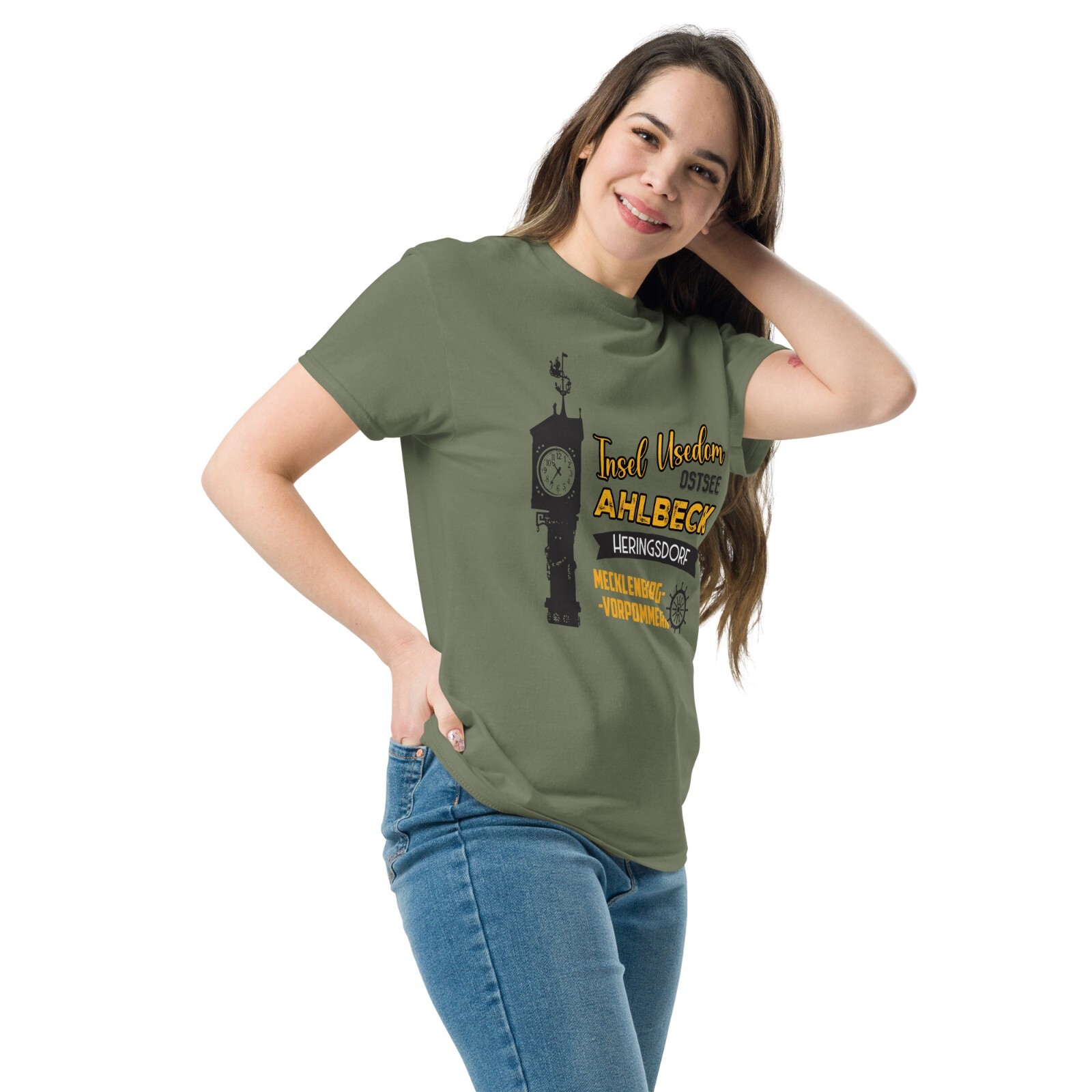 Usedom Heringsdorf Ahlbeck Baltic Sea Pier Island T-Shirt! Free Shipping! gallery