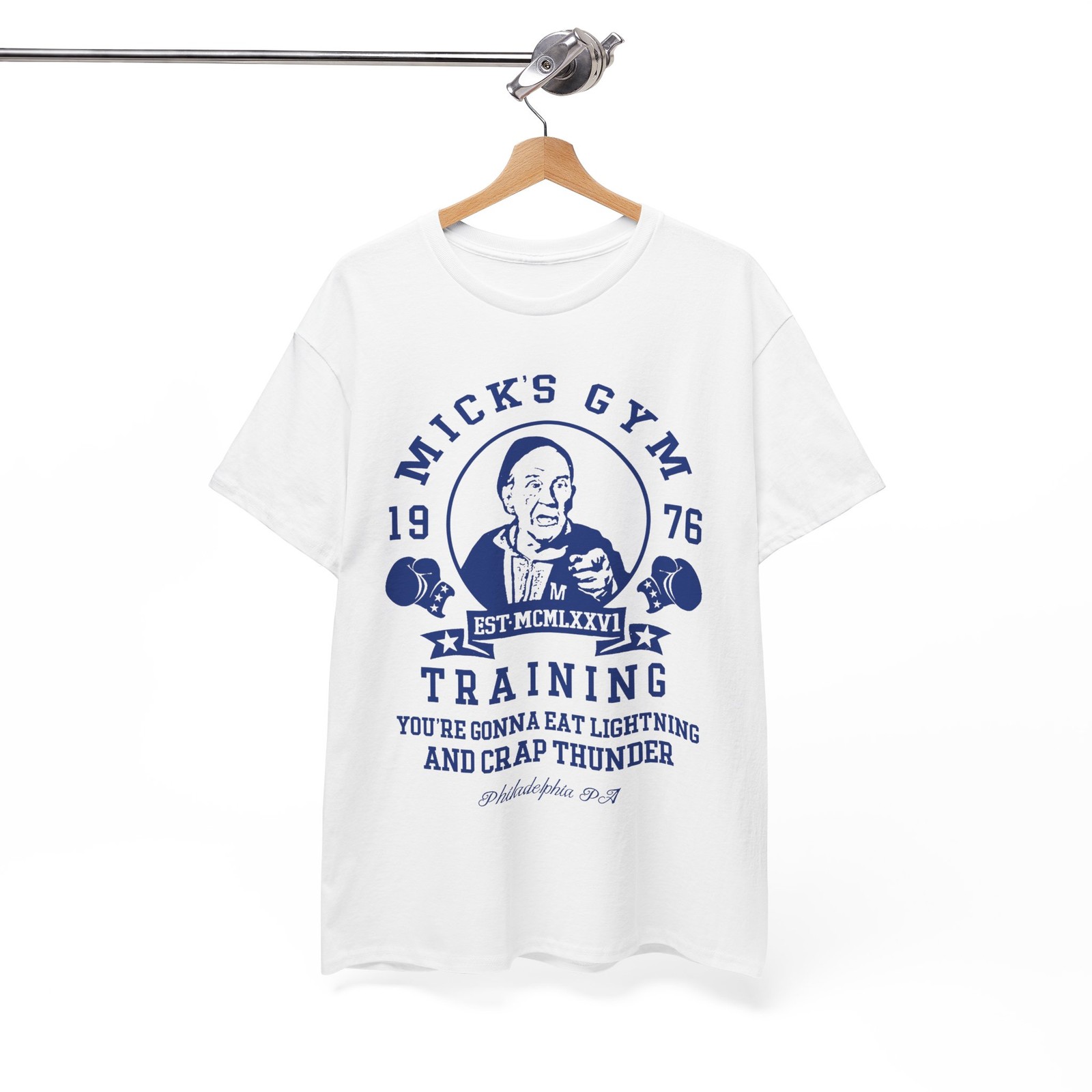 Mickss Gym Shirt Boxer Boxing Gloves Rocky Film Movie Funny Gift Unisex Tee gallery