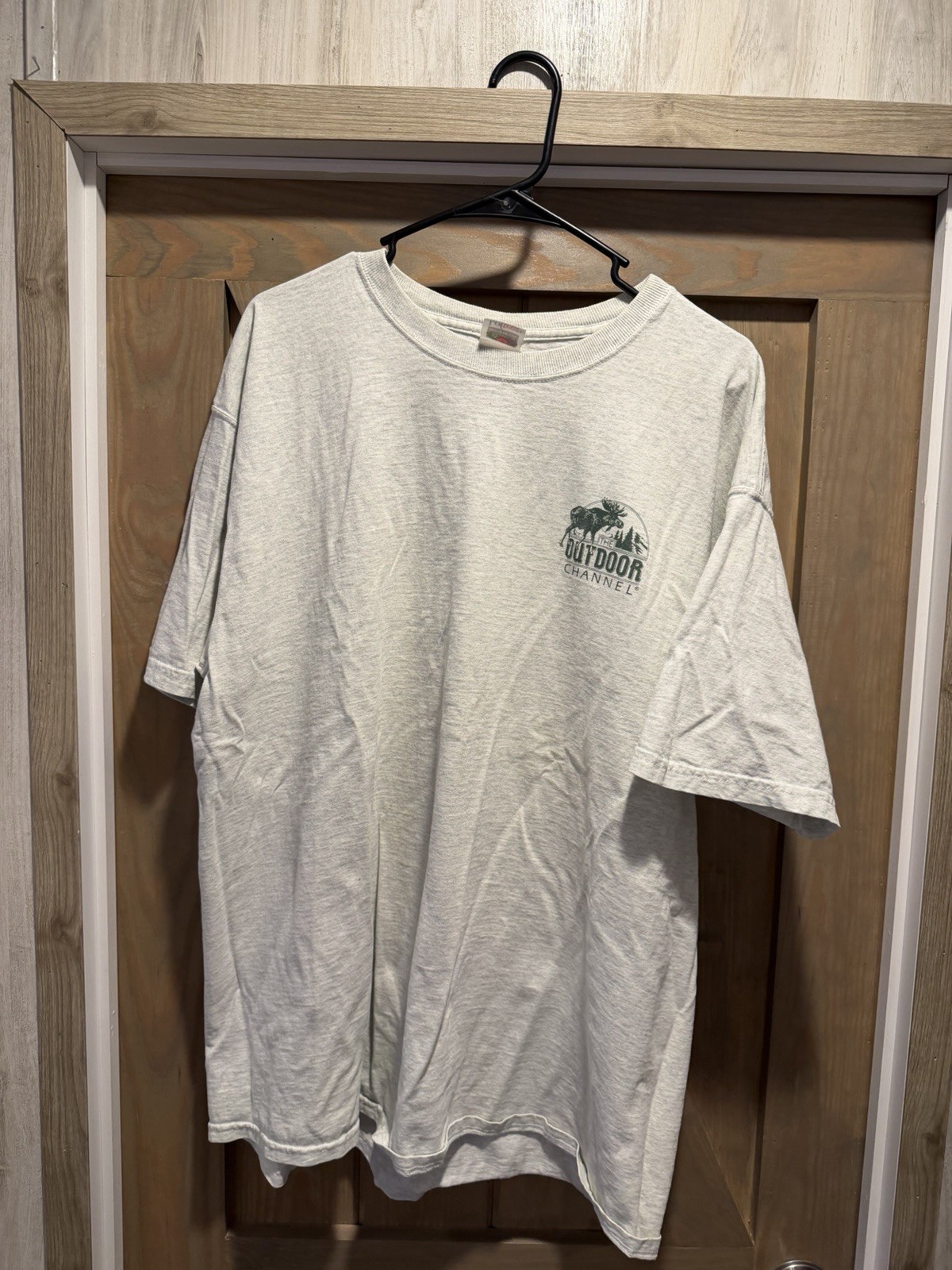 Vintage 90’s Outdoor Channel Hunting Fishing TV Network Promo T Shirt 2XL gallery