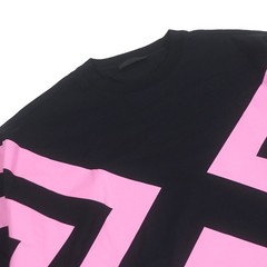 Prada Triangle Logo Cotton T-shirt – DUTY FREE