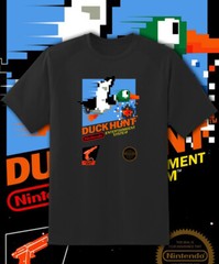 Duck Hunt NES Retro Box Art Video Game T Shirt Youth M – Adult 6XL!