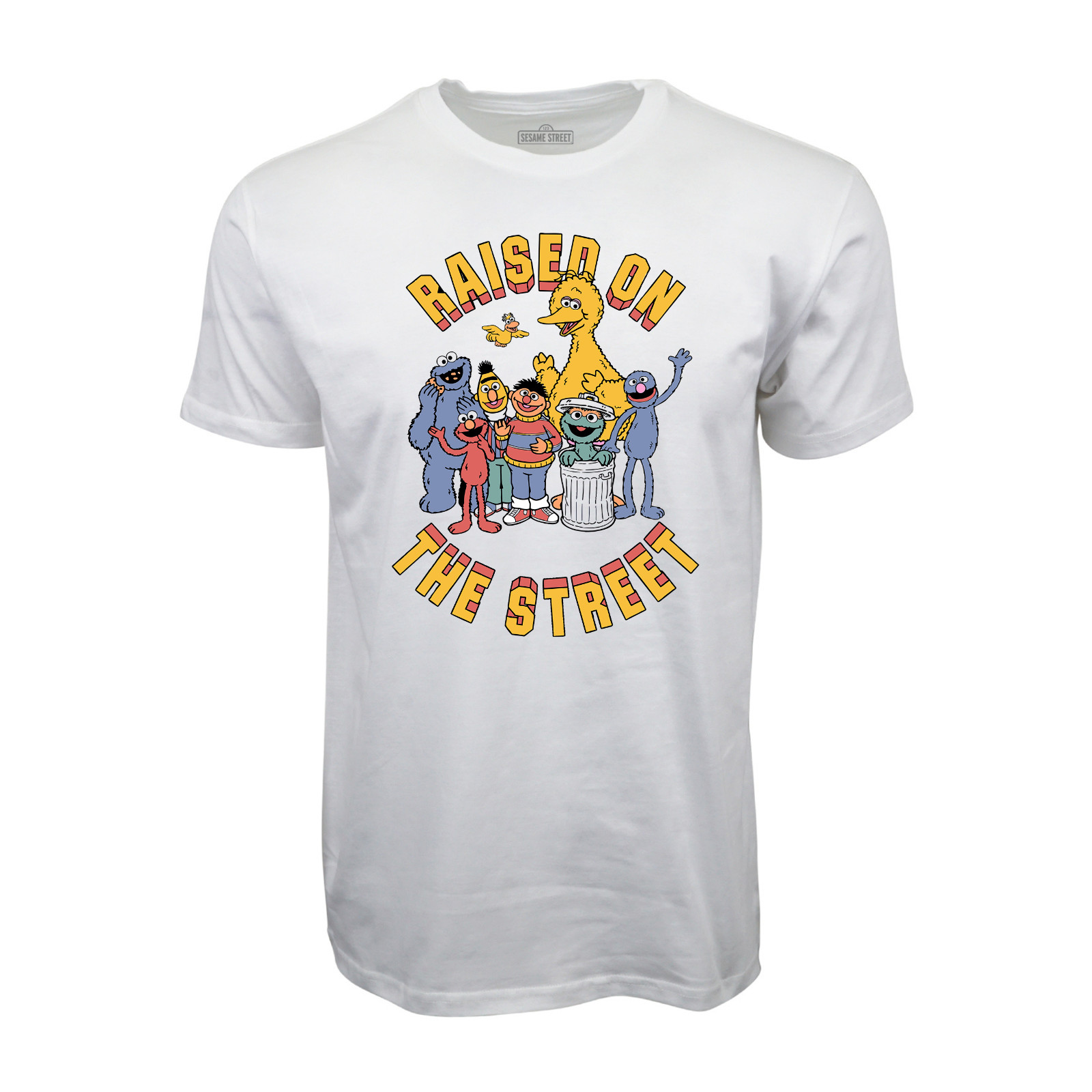 Sesame Street Raised On The Street Graphic T shirt gallery