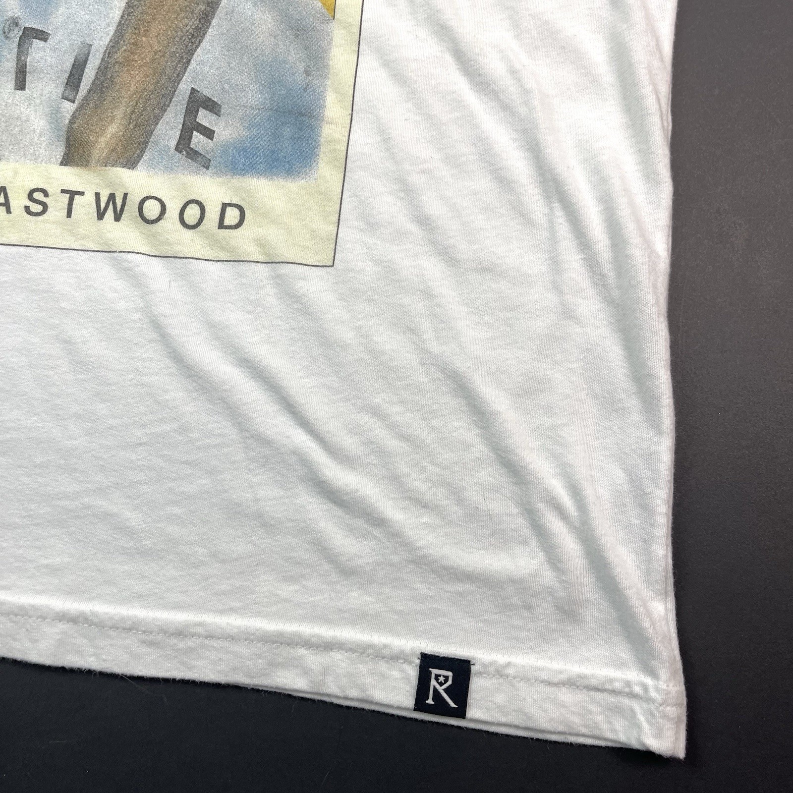 Routine Baseball Clint Eastwood Beastwood Trading Card Graphic White T-Shirt M gallery