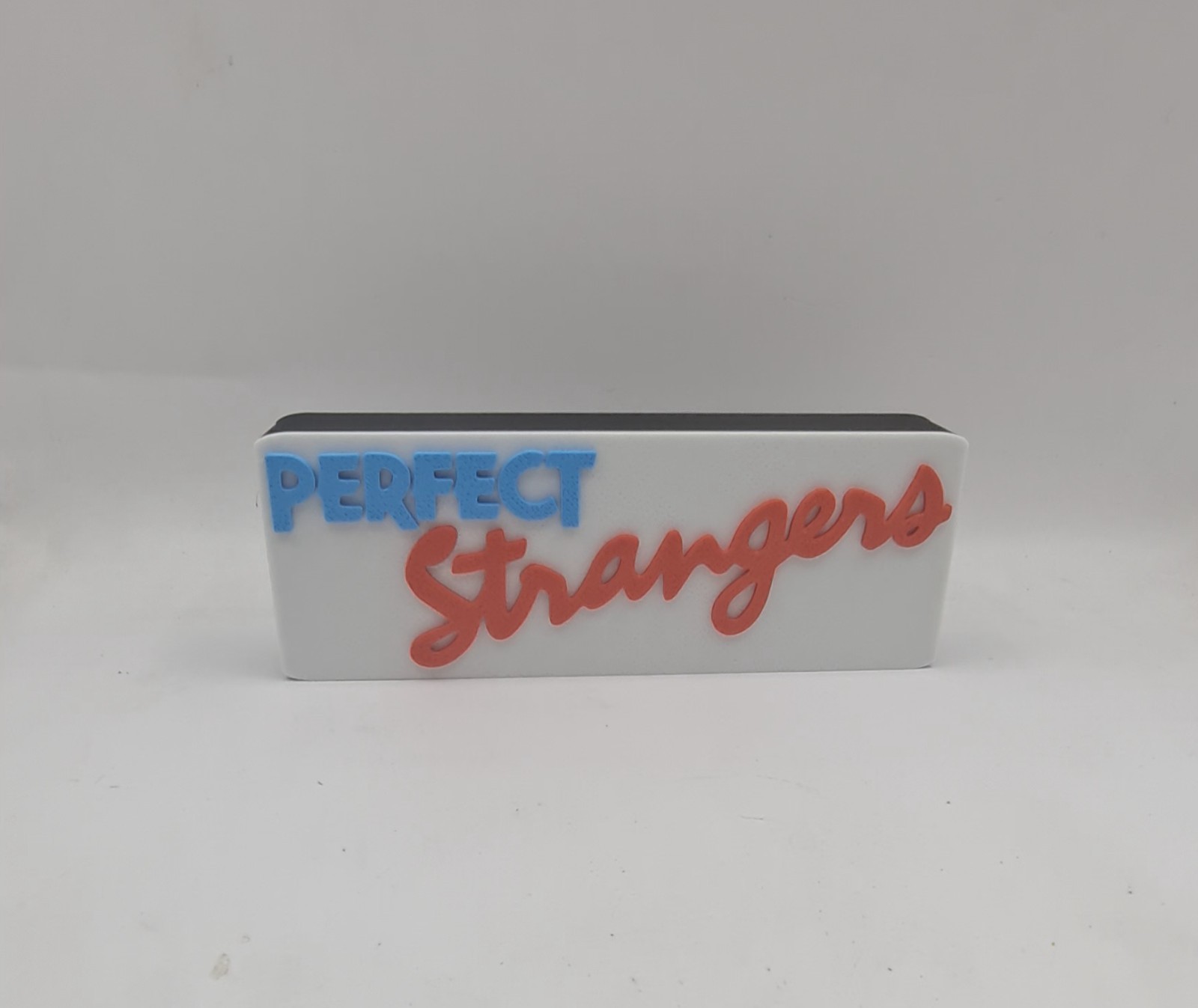1980s – 1990s TV Show Perfect Strangers Sign Shelf Desk Art Home Decor