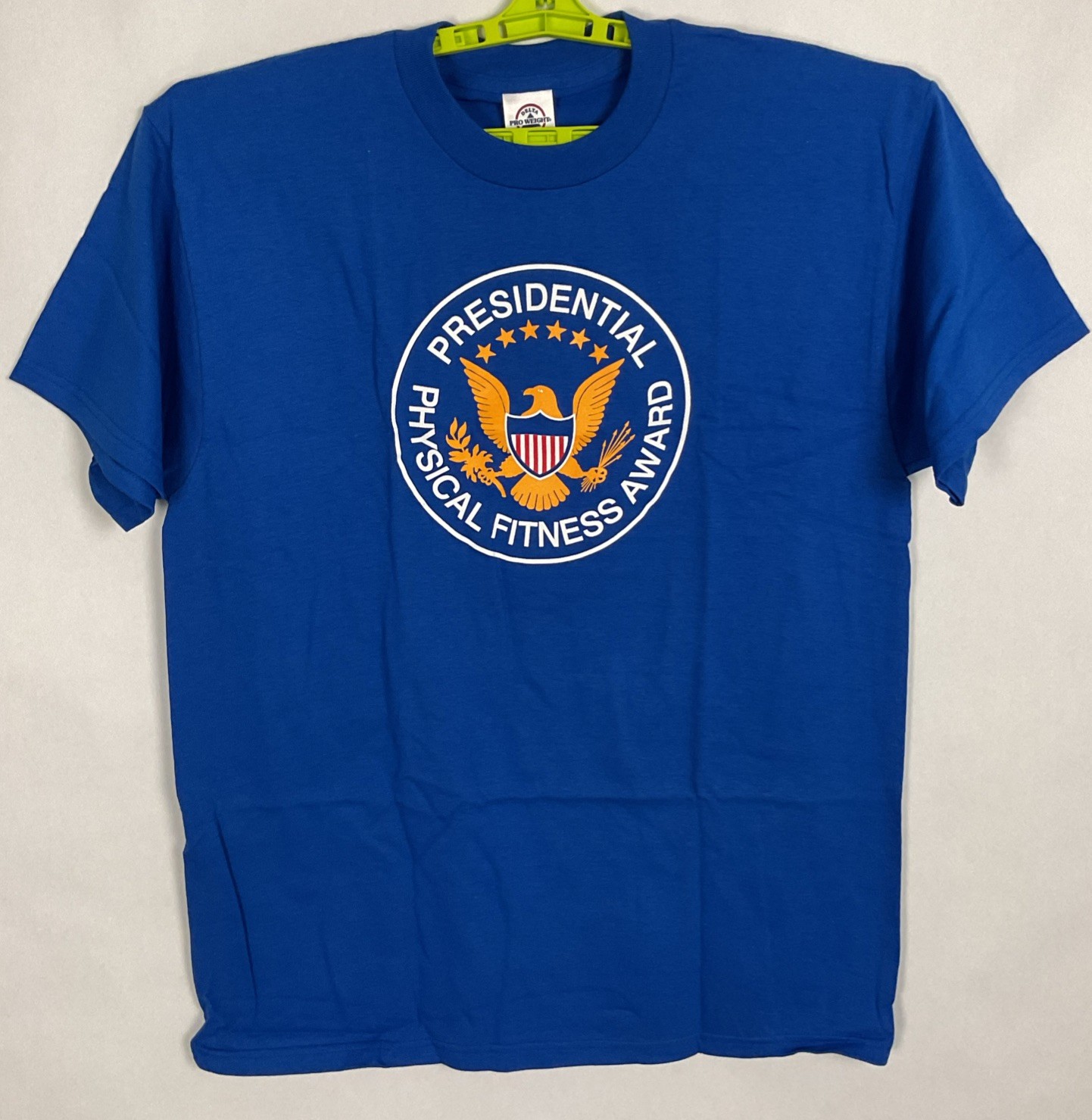 Presidential Physical Fitness Tshirt Blue Sz Large Delta Cotton Chest 44x30” New gallery